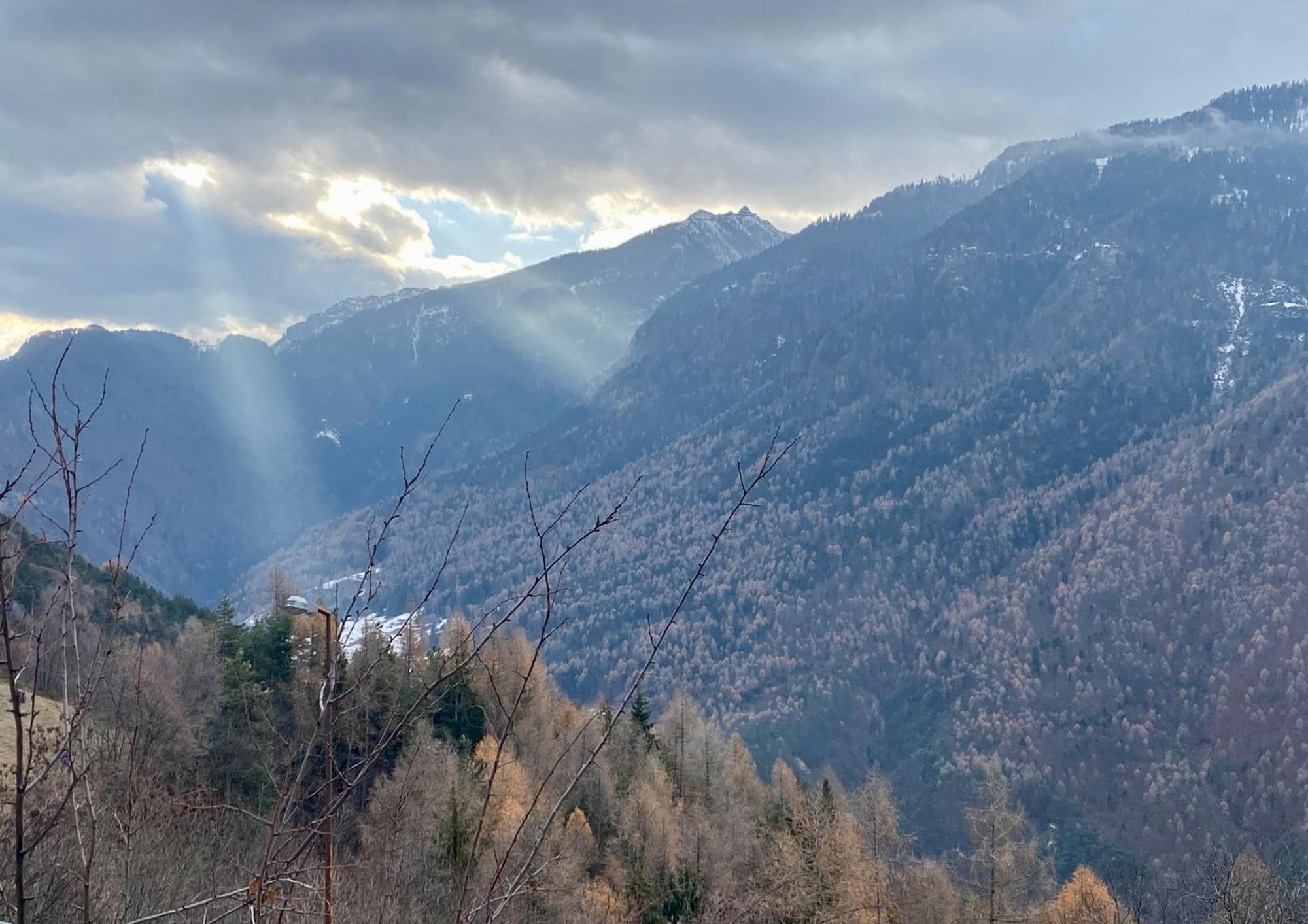 Cielo E Terra Chalet Zencheri Con Vista Panoramica Piazza  Kültér fotó