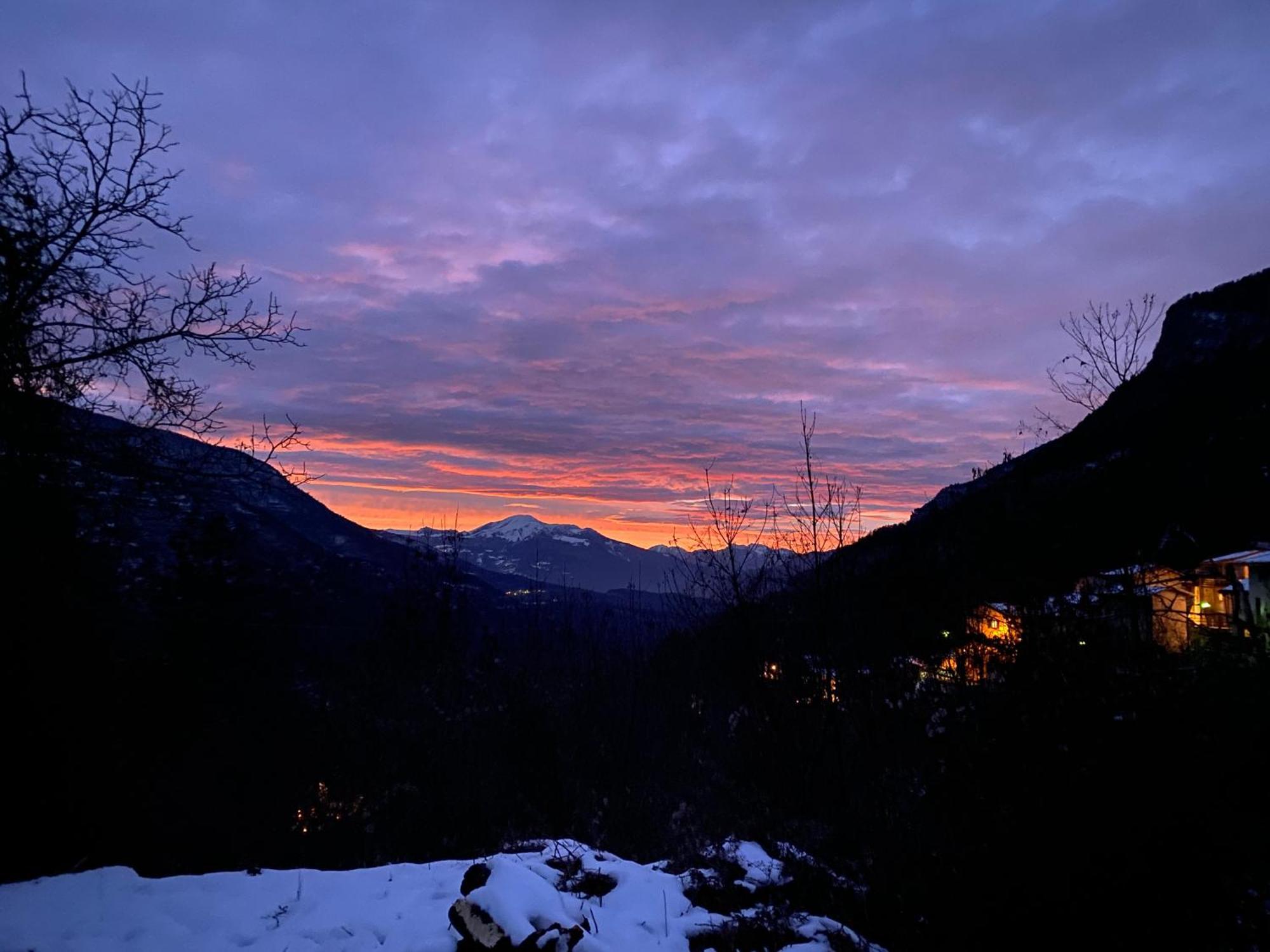 Cielo E Terra Chalet Zencheri Con Vista Panoramica Piazza  Kültér fotó
