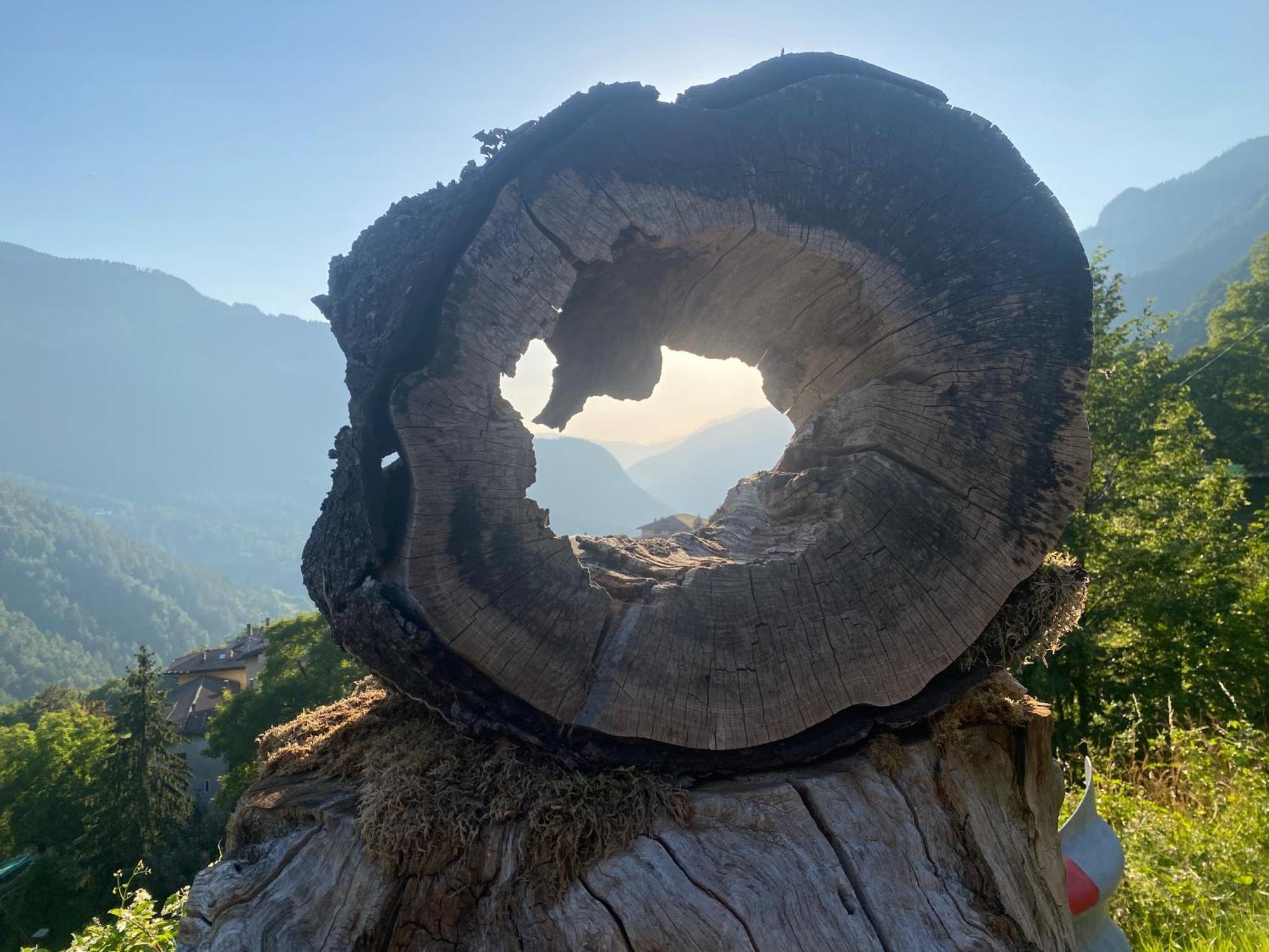 Cielo E Terra Chalet Zencheri Con Vista Panoramica Piazza  Kültér fotó