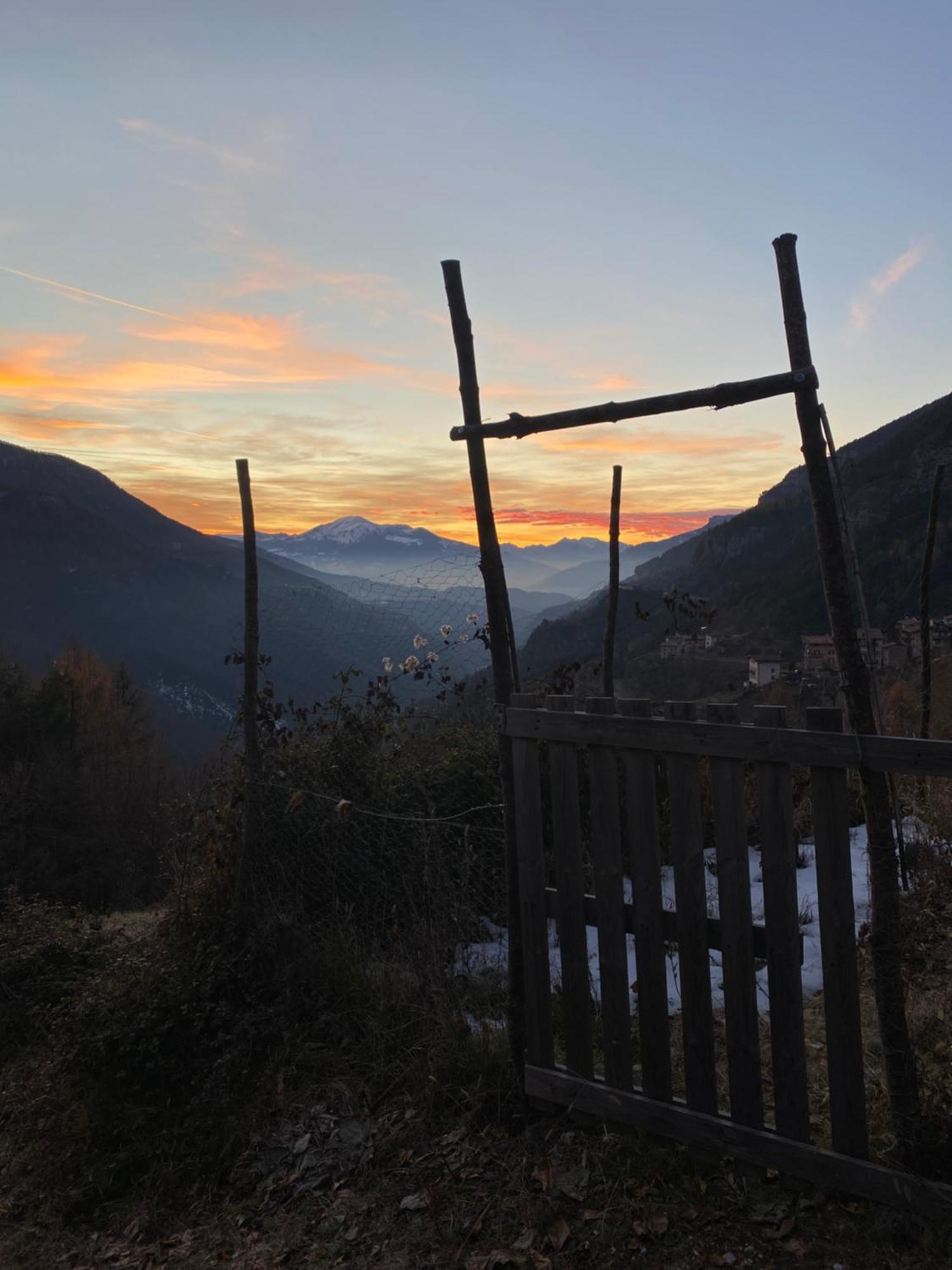 Cielo E Terra Chalet Zencheri Con Vista Panoramica Piazza  Kültér fotó