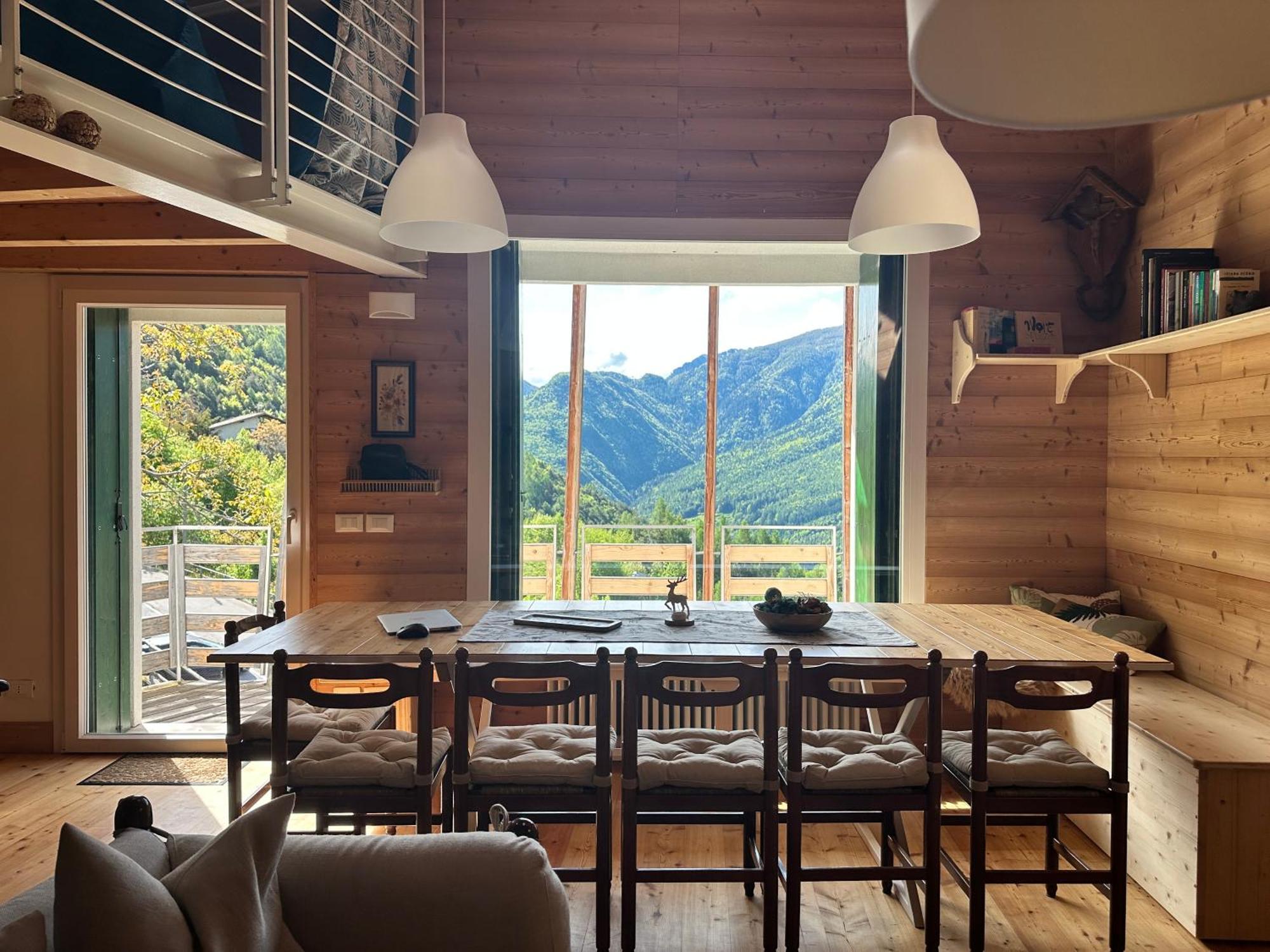 Cielo E Terra Chalet Zencheri Con Vista Panoramica Piazza  Kültér fotó