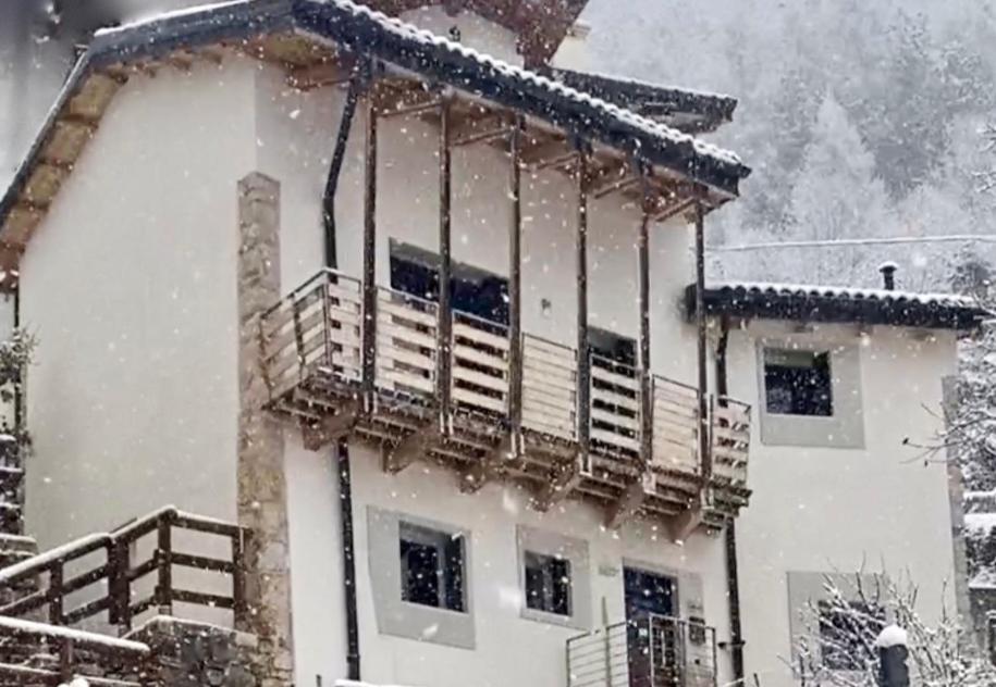 Cielo E Terra Chalet Zencheri Con Vista Panoramica Piazza  Kültér fotó