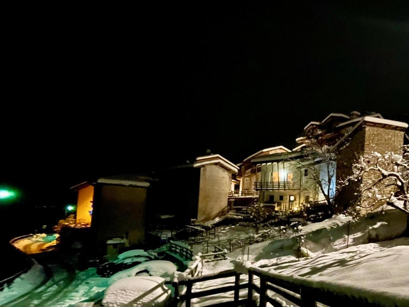 Cielo E Terra Chalet Zencheri Con Vista Panoramica Piazza  Kültér fotó