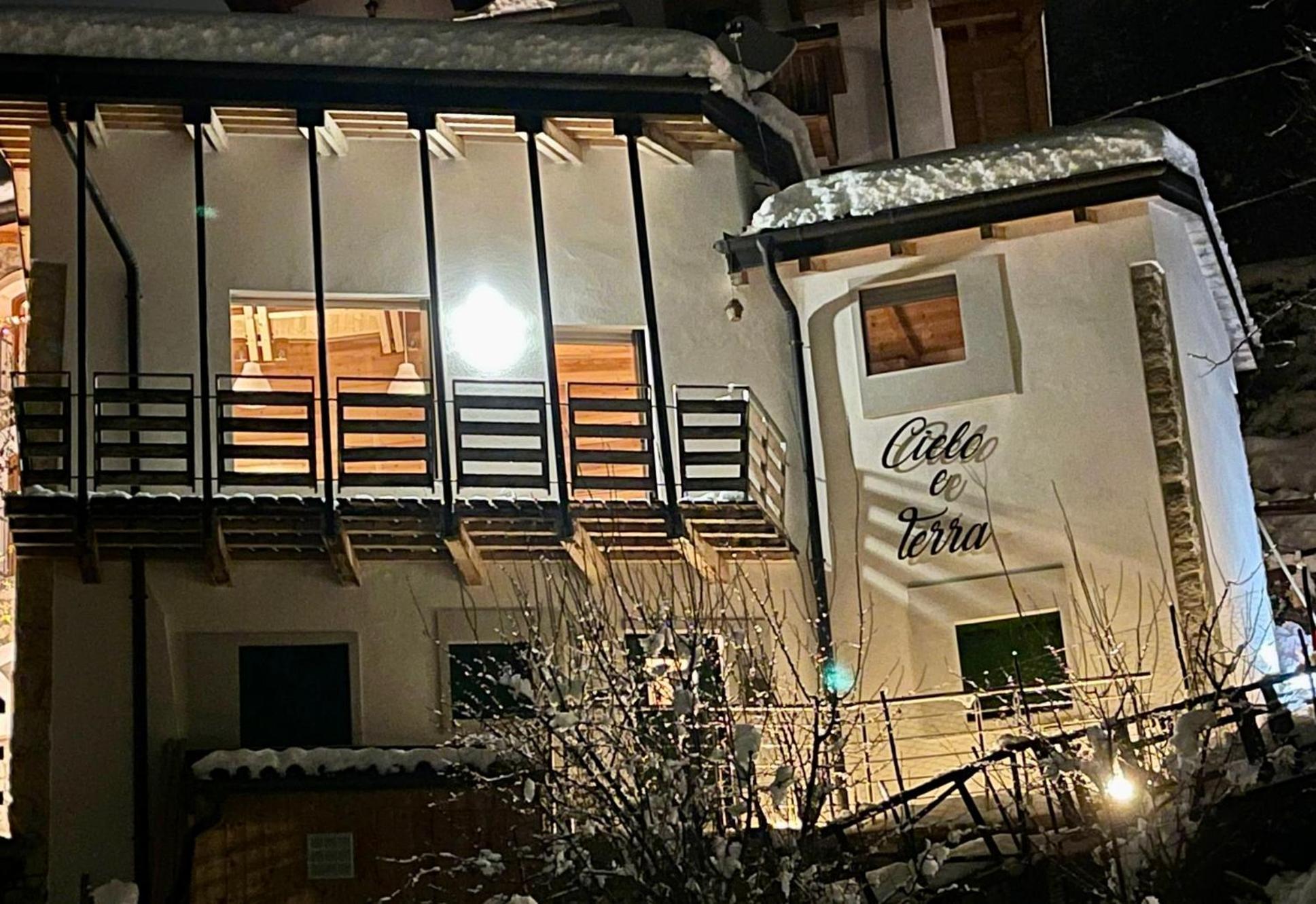 Cielo E Terra Chalet Zencheri Con Vista Panoramica Piazza  Kültér fotó
